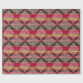 アフリカの泥インスパイア地模様自然 ラッピングペーパー (フラット)