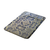 アフリカの泥地模様 バスマット (アングル)