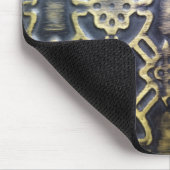 アフリカの泥地模様 マウスパッド (コーナー)