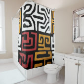 アフリカの泥 シャワーカーテン (インサイチュ)