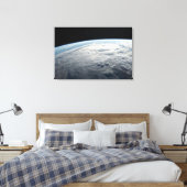 アフリカの海岸上空の熱帯低気圧台。 キャンバスプリント (インサイチュ (寝室))