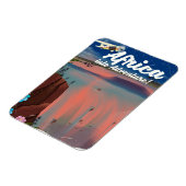 アフリカの滝アドベンチャーのポスター マグネット (左側)