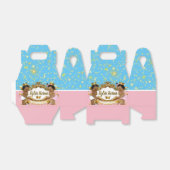 アフリカの王子またはプリンセスと金ゴールドのきらめき フェイバーボックス (折り畳みなし)