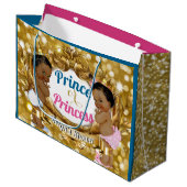 アフリカの王子またはプリンセス性の抱き枕 ラージペーパーバッグ (正面アングル)