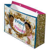 アフリカの王子またはプリンセス性の抱き枕 ラージペーパーバッグ (正面アングル)