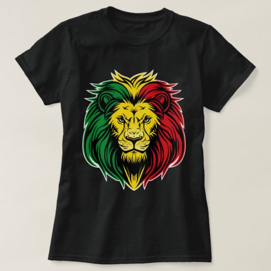 アフリカの王様 女性用Tシャツ Tシャツ (デザイン正面)