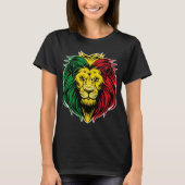 アフリカの王様 女性用Tシャツ Tシャツ (正面)