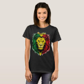 アフリカの王様 女性用Tシャツ Tシャツ (正面フル)