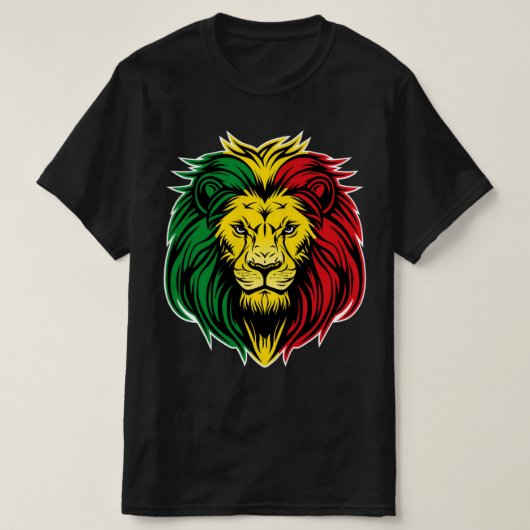 アフリカの王様Tシャツ Tシャツ (デザイン正面)