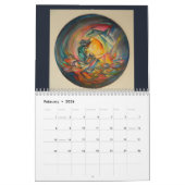 アフリカの生命までにインスパイア2019年のCalendar~Paintings カレンダー (2月 2026)