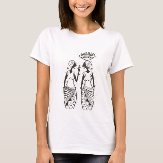 アフリカの生命 Tシャツ (正面)