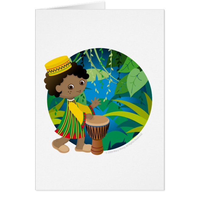 アフリカの男の子 (正面)