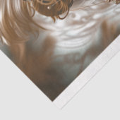 アフリカの白いライオン威厳のあるの外観の分離 薄葉紙 (詳細)