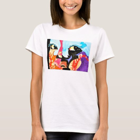 アフリカの目 Tシャツ (正面)