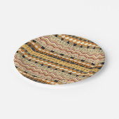 アフリカの種族の芸術 ペーパープレート (アングル)