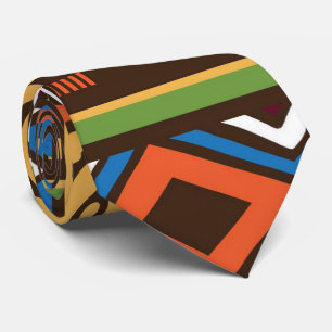 アフリカの種族のpatternfunのタイ ネクタイ