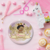 アフリカの第一王女のベビーシャワーのプレート ペーパープレート (パーティー)