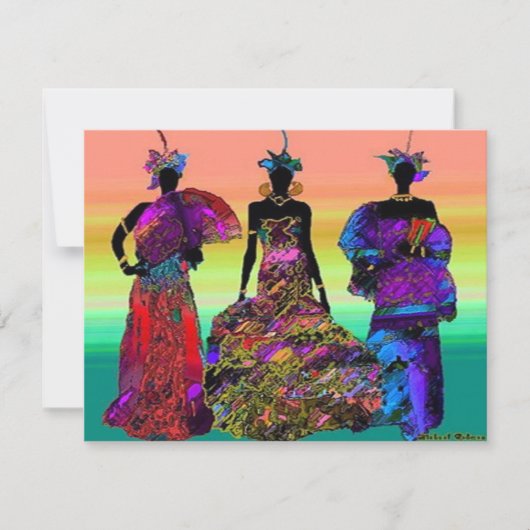 アフリカの結婚式 (正面)