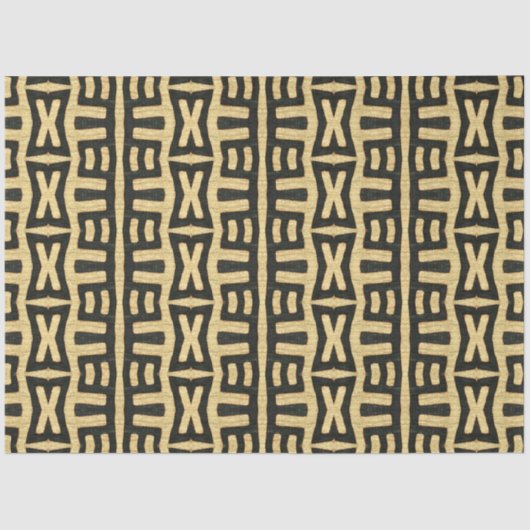 アフリカの繊維の切り離し紙 薄葉紙 (正面)