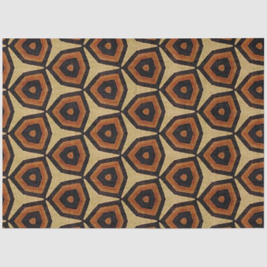 アフリカの繊維の切り離し紙 薄葉紙 (正面)