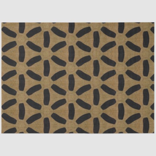 アフリカの繊維家具デコペ紙 薄葉紙 (正面)