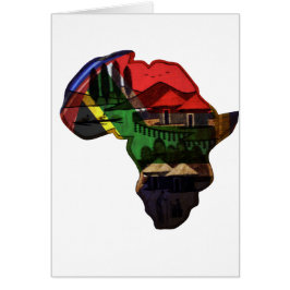 アフリカの美しい伝統的色