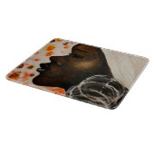 アフリカの美しい女性のカッティングボード カッティングボード (角)