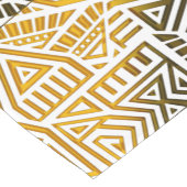 「アフリカの美学：区別を付けて食事」 ショートテーブルランナー (コーナー)