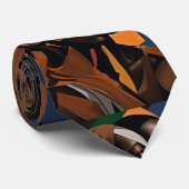 アフリカの芸術作品のパターン ネクタイ (ロール)