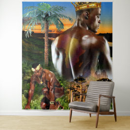 アフリカの若王 タペストリー