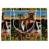 アフリカの若王 ラージペーパーバッグ (正面)