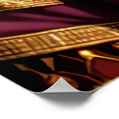 アフリカの若者プリンセスのポートレート | AI Art ポスター (角)