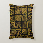 アフリカの衝突：民族部族のシームレス。 アクセントクッション (正面(垂直))