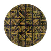 アフリカの衝突:民族部族のシームレス。 カッティングボード (正面)