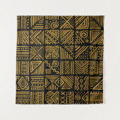 アフリカの衝突:民族部族のシームレス。 タペストリー (正面(横))