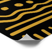 アフリカの衝突：民族部族のシームレス。 ポスター (角)