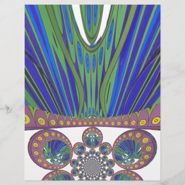 アフリカの装飾模様モダンデザイン色 (正面)