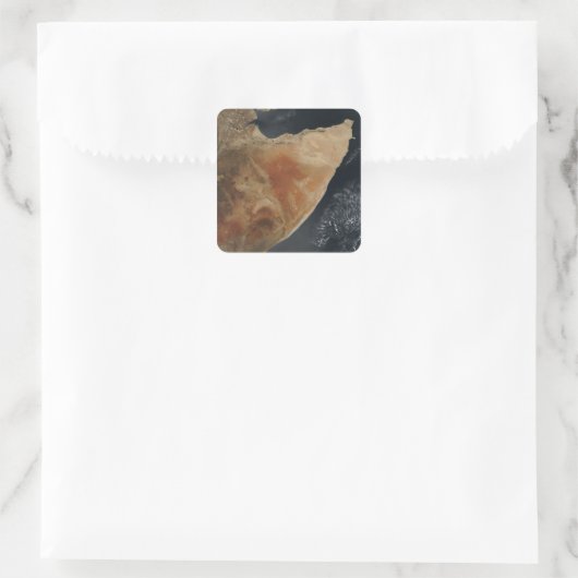 アフリカの角の衛星観測 スクエアシール (バッグ)