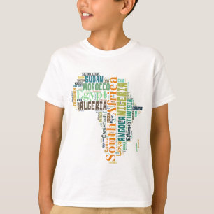 アフリカの言葉の芸術 Tシャツ