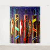 アフリカの賢者 タペストリー (正面)