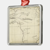 アフリカの輪郭 メタルオーナメント (左)