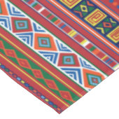 アフリカの部族のパターンのダイニングデコのテーブルクロス テーブルクロス (アングル)