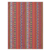 アフリカの部族のパターンのダイニングデコのテーブルクロス テーブルクロス (正面)