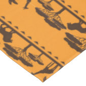 アフリカの部族のパターン動物のダイニングテーブルクロス テーブルクロス (アングル)