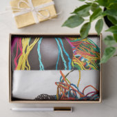 アフリカの部族の女性の美しいヘアドレを切り離す 薄葉紙 (ギフト)