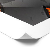 アフリカの部族の女性 ポスター (角)