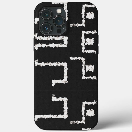 アフリカの部族の泥 Case-Mate iPhoneケース (裏面)
