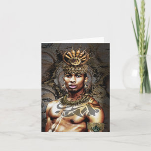 アフリカの部族の王子 カード