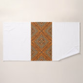 アフリカの部族の織物柄のスタイル バスタオル (バスタオル)