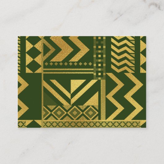 アフリカの部族の赤ちゃんシャワー予約リクエスト エンクロージャーカード (裏面)